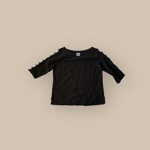 Elegant Black Sea breeze top